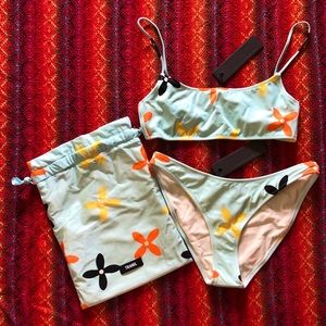 NWT TRIANGL Santa Rosa Floral Bikini